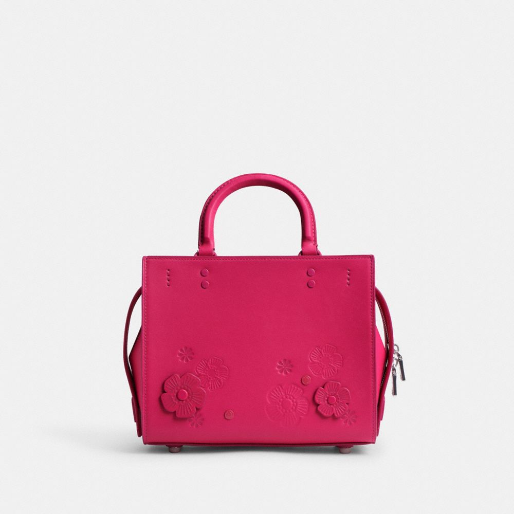 Coach Rogue Bag 25 With Tea Rose Silver/Dragonfruit | COH865180