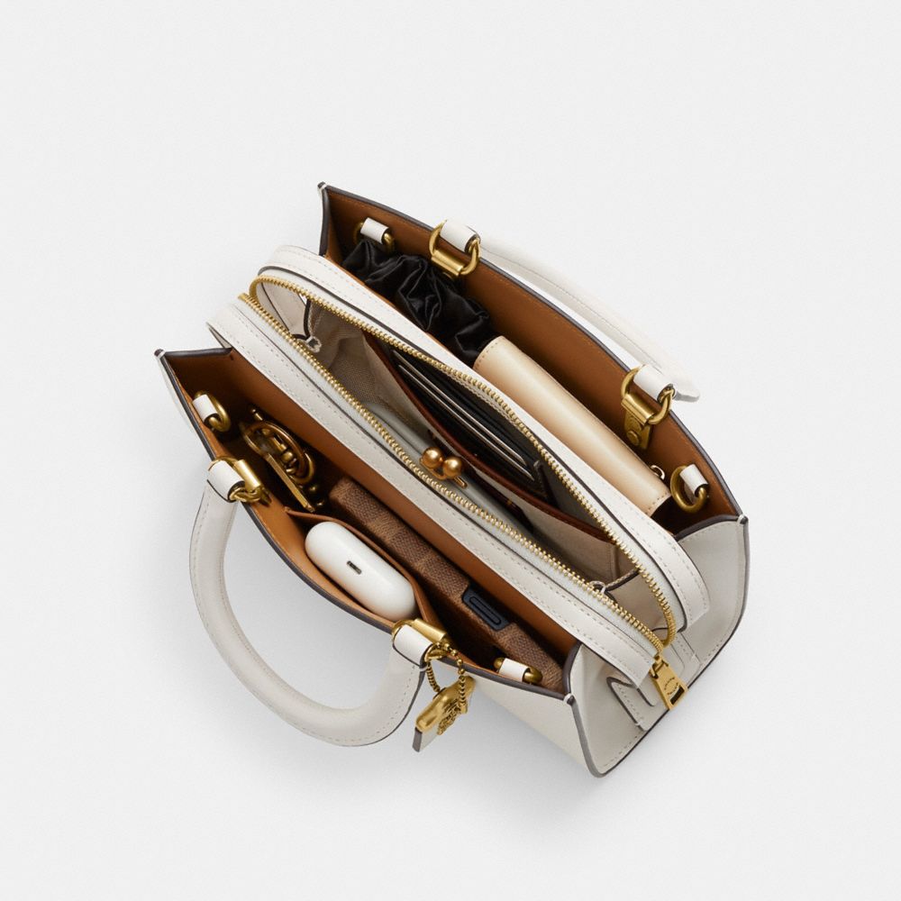 Coach Rogue Bag 26 Brass/Chalk | COH865182