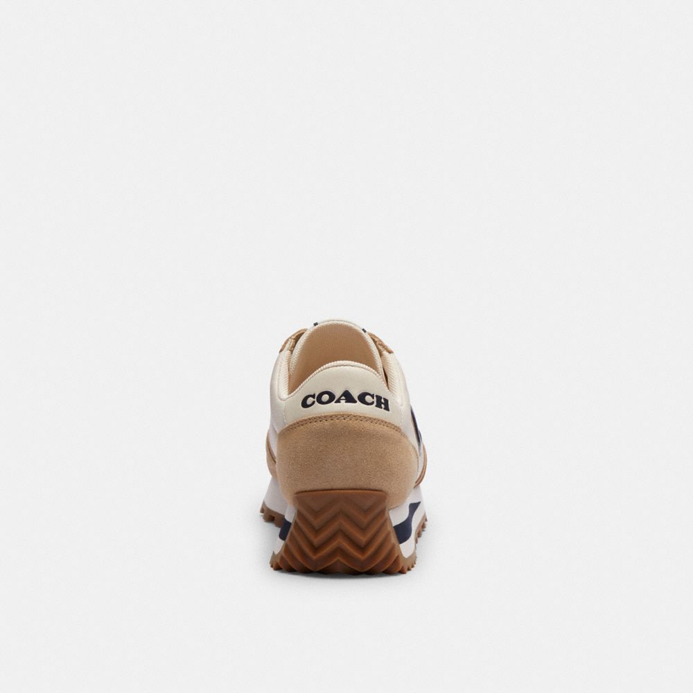 Coach Runner Sneaker Chalk/Midnight Navy | COH865811