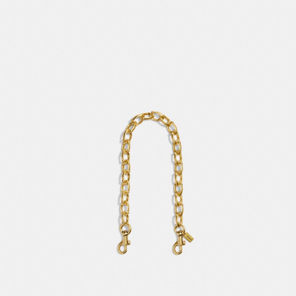 Coach Signature Link Chain Strap Brass | COH866463