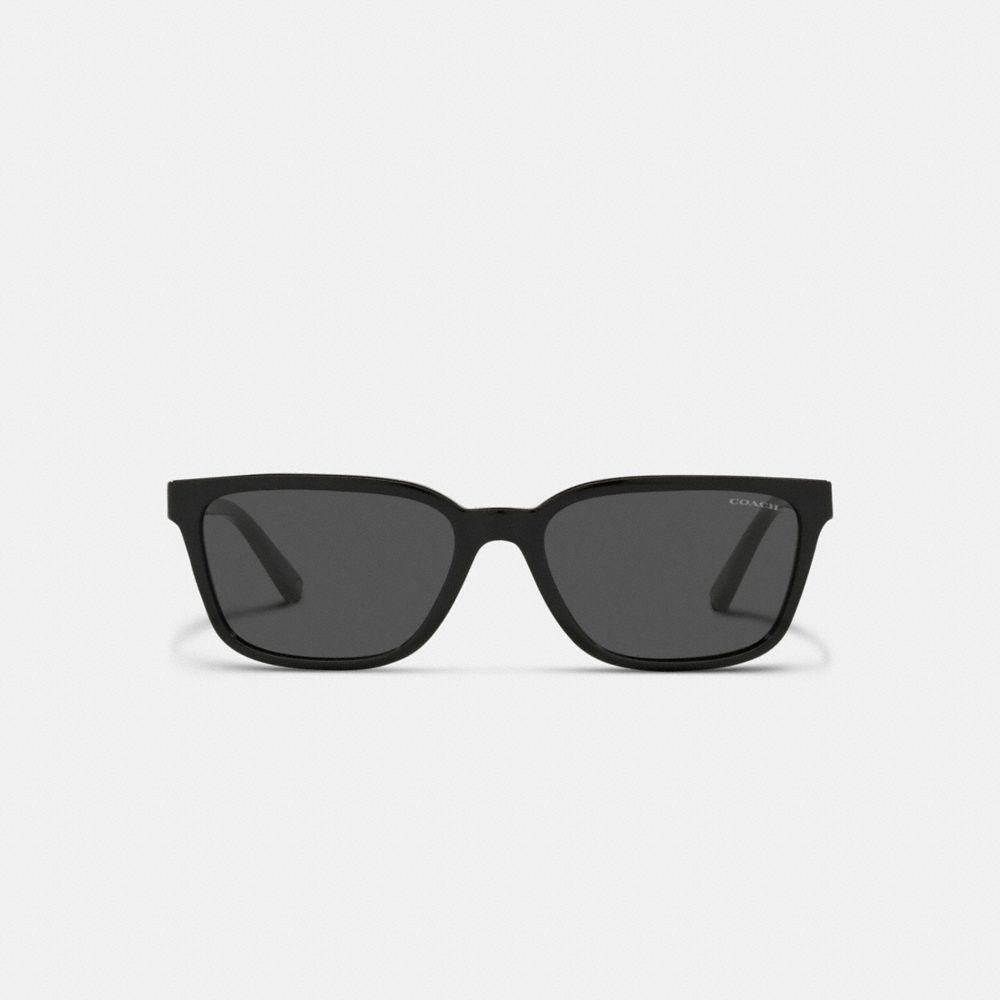 Coach Signature Workmark Square Sunglasses Black | COH866340