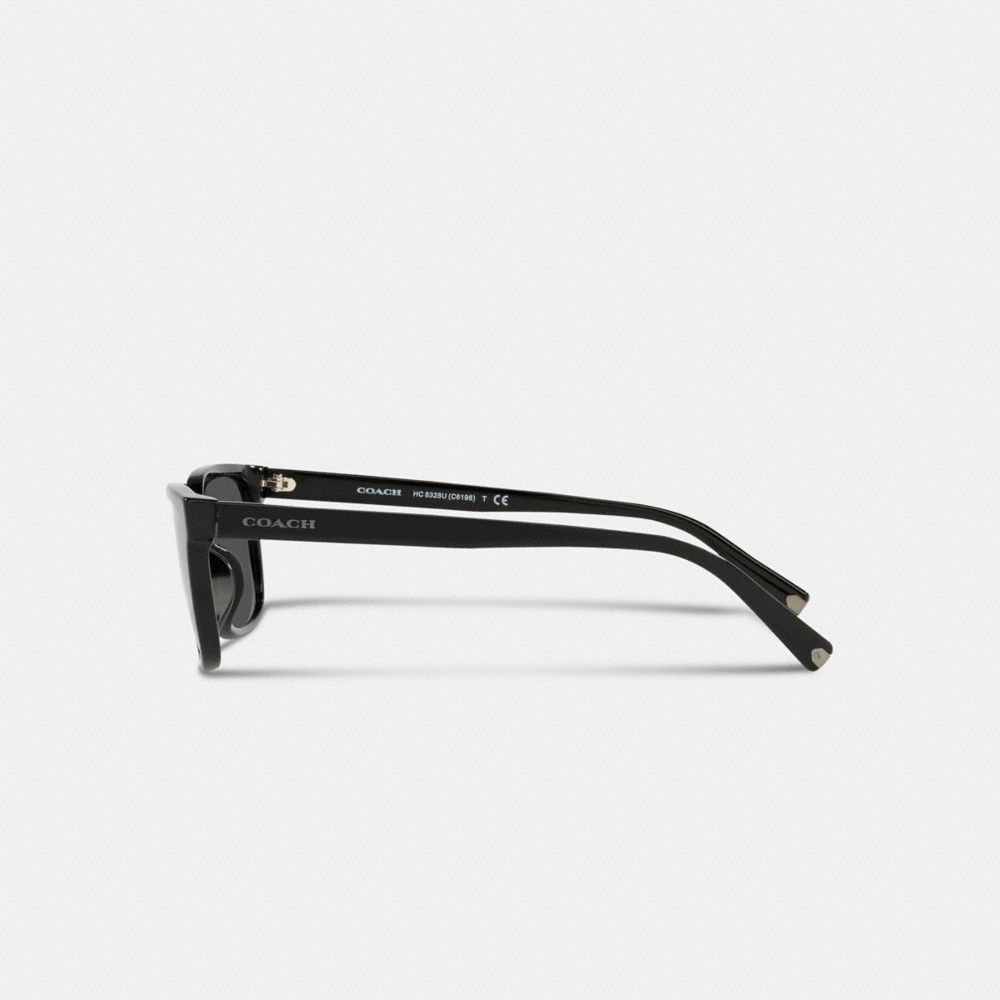 Coach Signature Workmark Square Sunglasses Black | COH866340