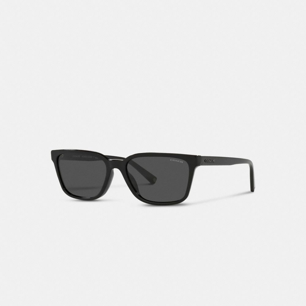 Coach Signature Workmark Square Sunglasses Black | COH866340