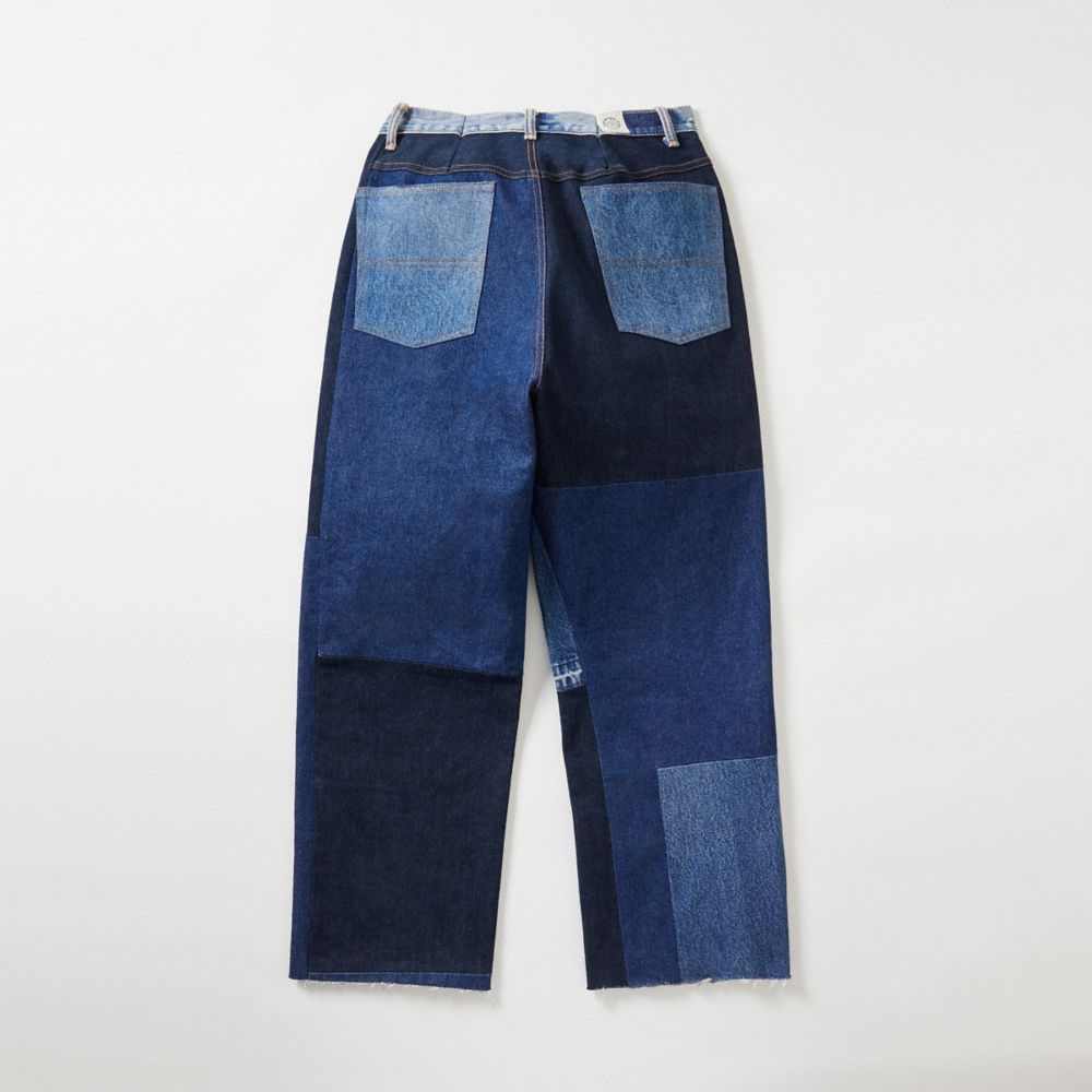 Coach Skater Jeans In Repurposed Denim Denim | COH866938