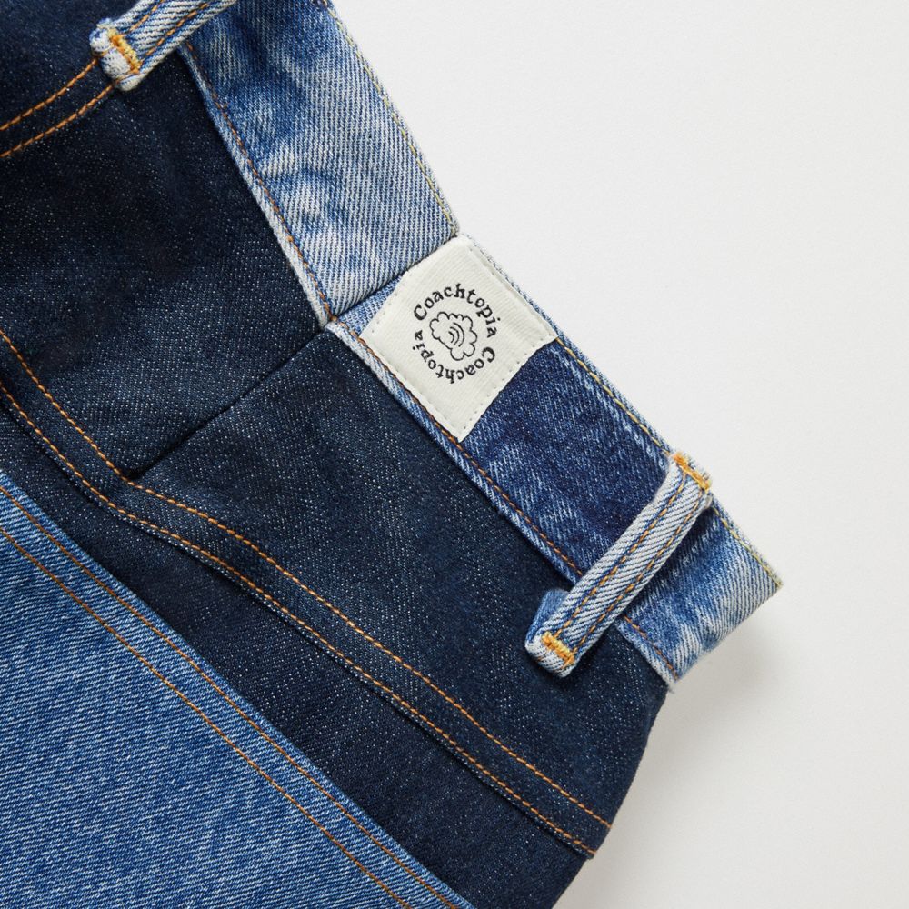 Coach Skater Jeans In Repurposed Denim Denim | COH866938