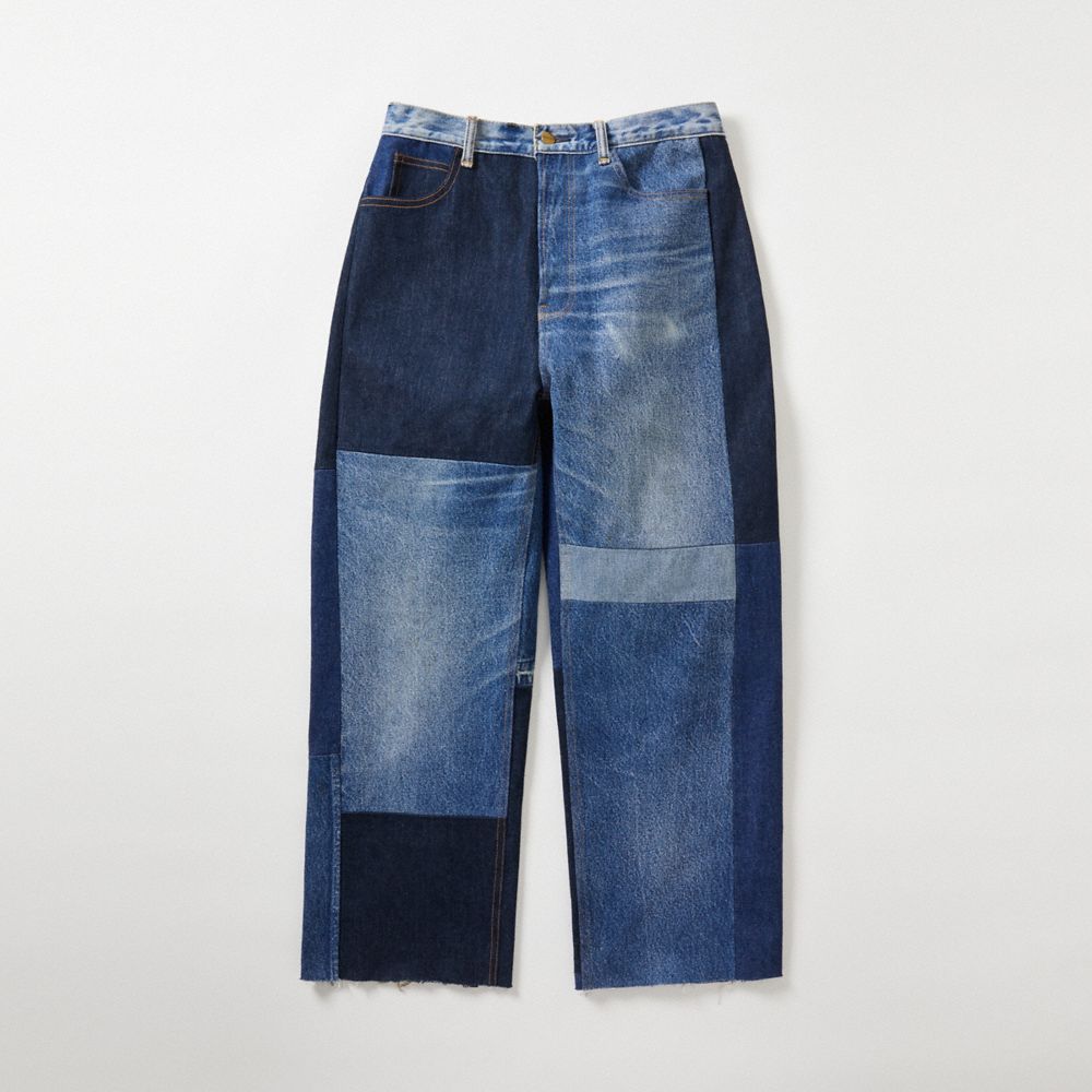 Coach Skater Jeans In Repurposed Denim Denim | COH866938
