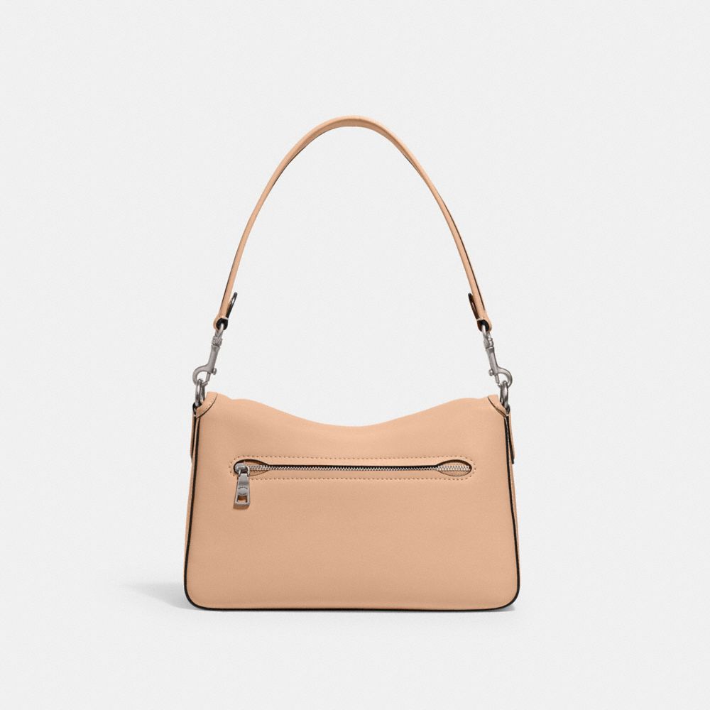Coach Soft Tabby Shoulder Bag Smooth Leather/Silver/Buff | COH864778