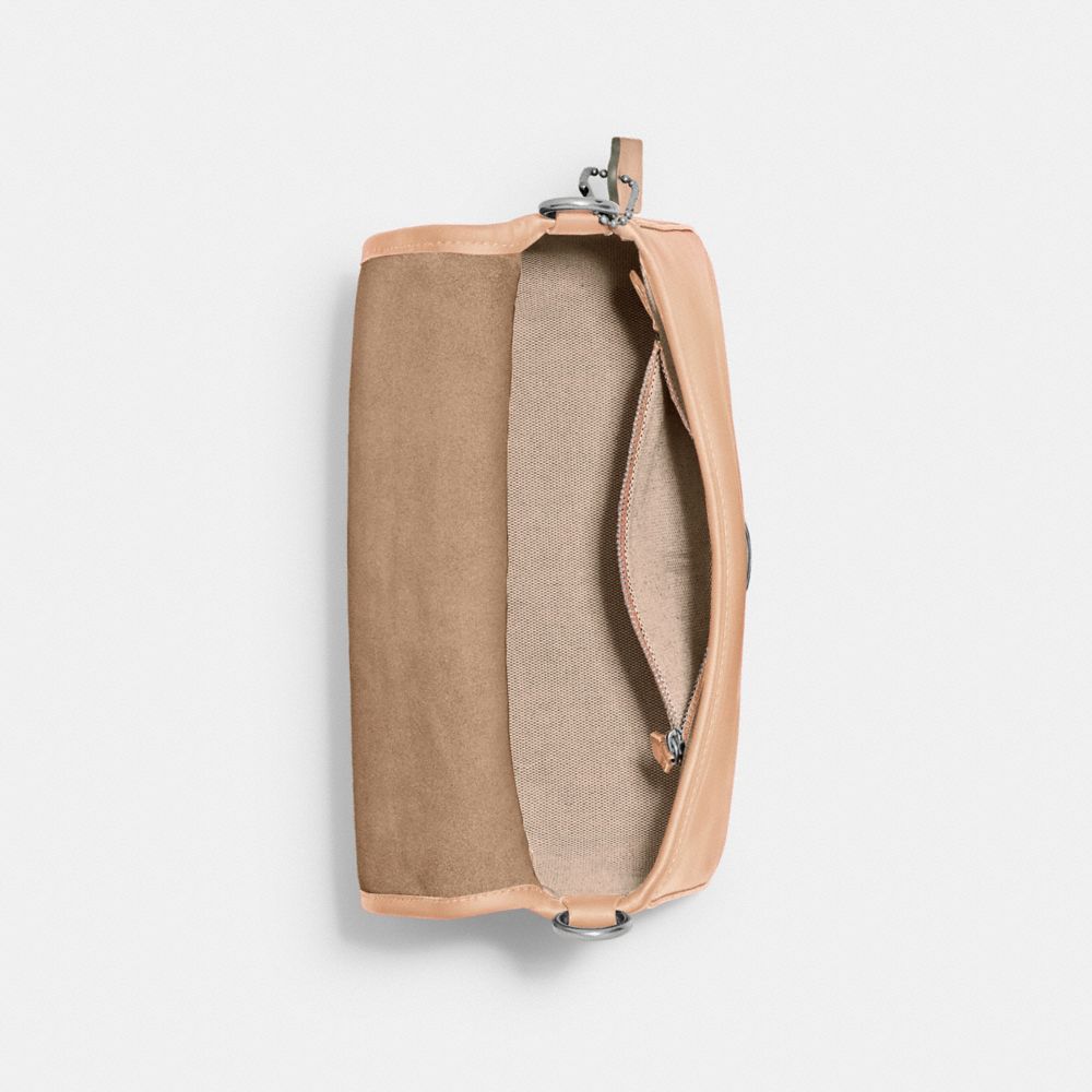 Coach Soft Tabby Shoulder Bag Smooth Leather/Silver/Buff | COH864778
