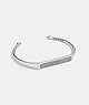 Coach Sterling Silver Signature Id Cuff Silver | COH867018