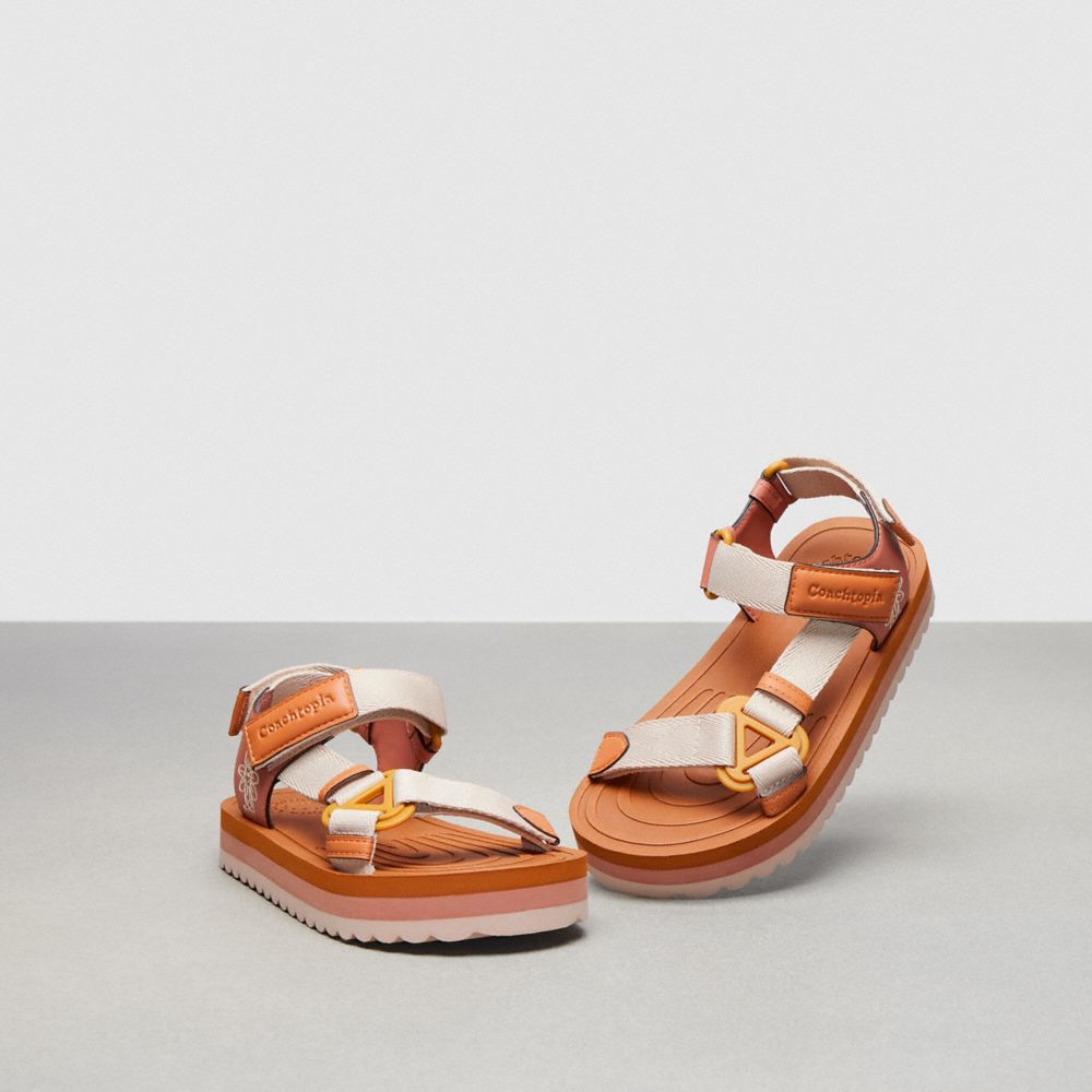 Coach Strappy Sandal Canyon/Cloud Multi | COH865858