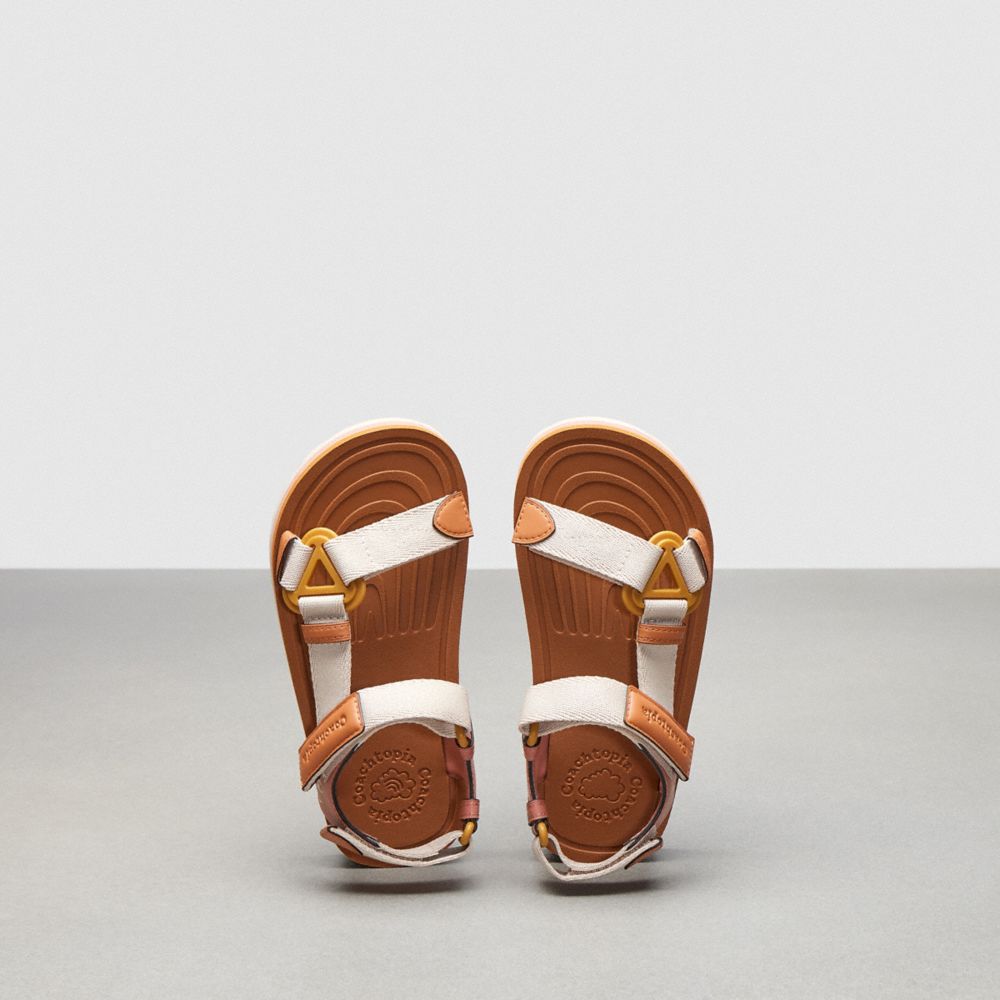 Coach Strappy Sandal Canyon/Cloud Multi | COH865858