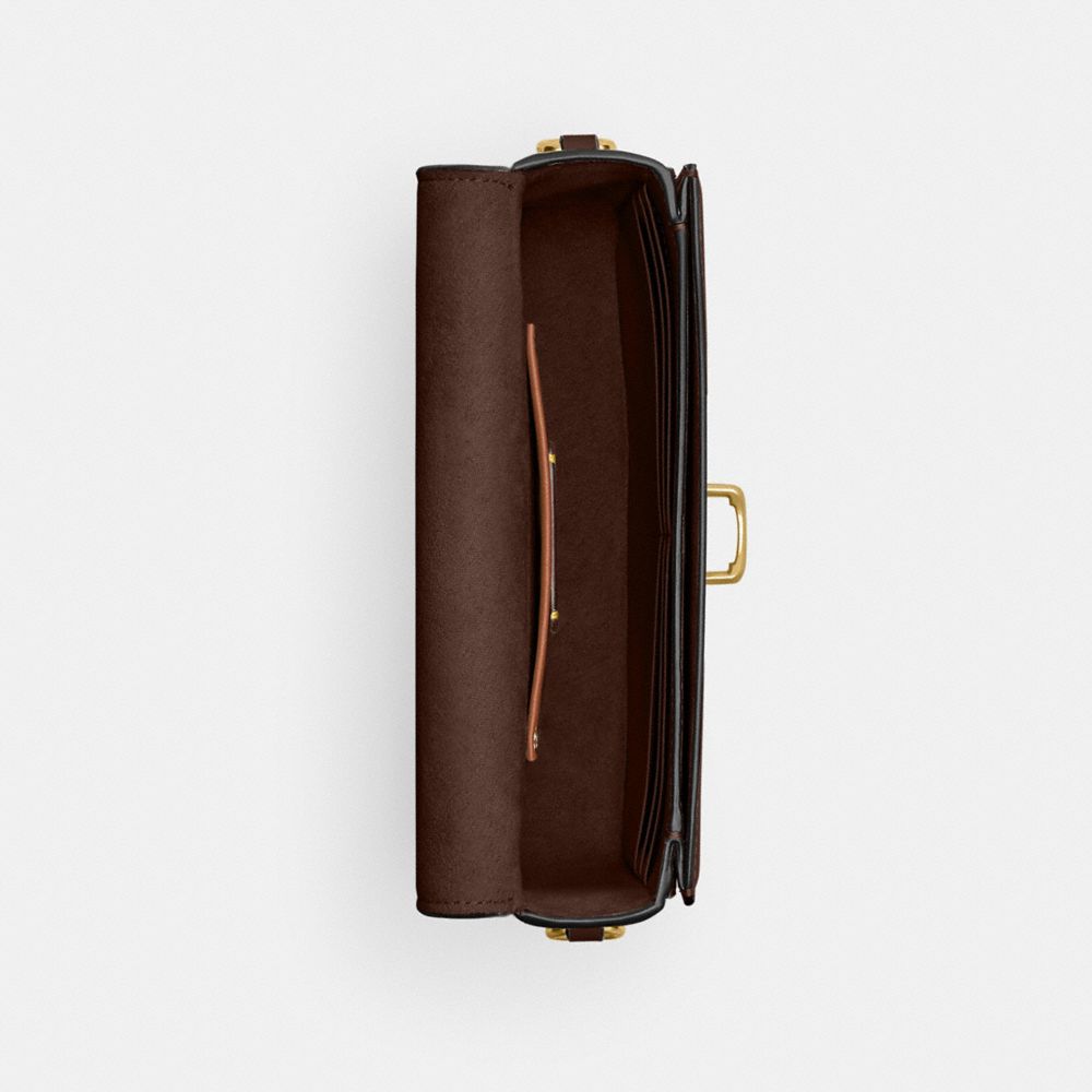 Coach Studio Baguette Bag Glovetan Leather/Brass/Maple | COH865190