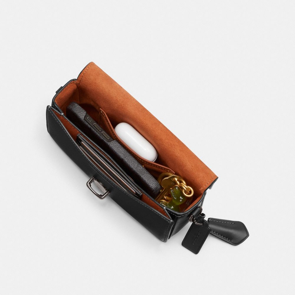 Coach Studio Baguette Bag Glovetan Leather/Brass/Maple | COH865190