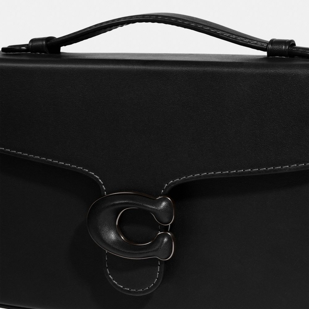 Coach Tabby Box Bag Pewter/Black | COH865268