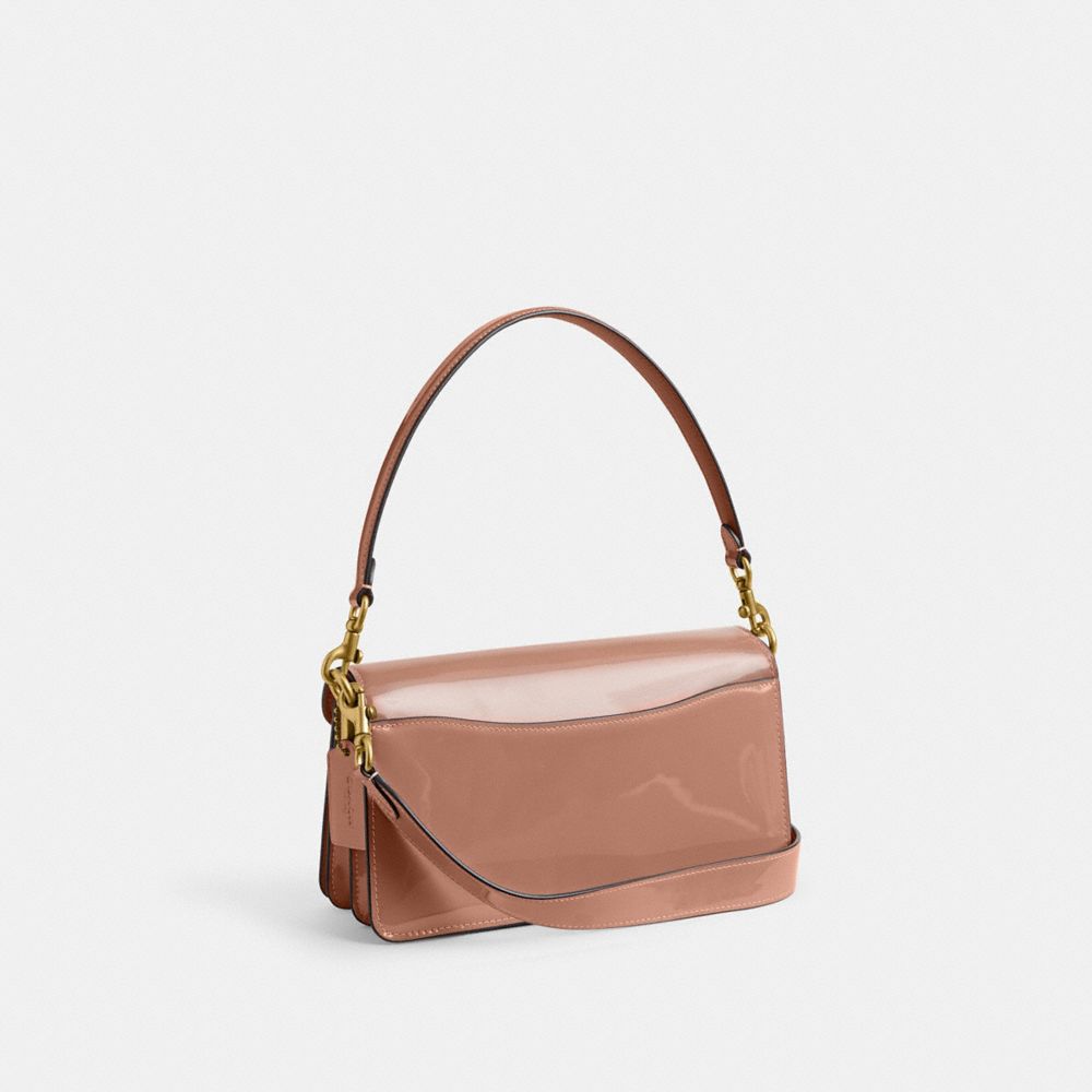 Coach Tabby Shoulder Bag 26 In Signature Leather Brass/Cappuccino | COH865328