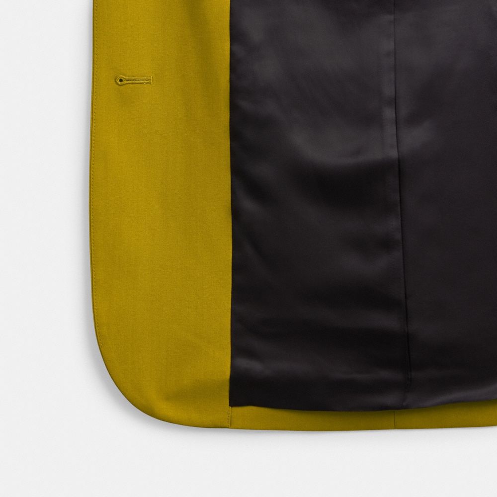 Coach Tailored Blazer Green | COH865935