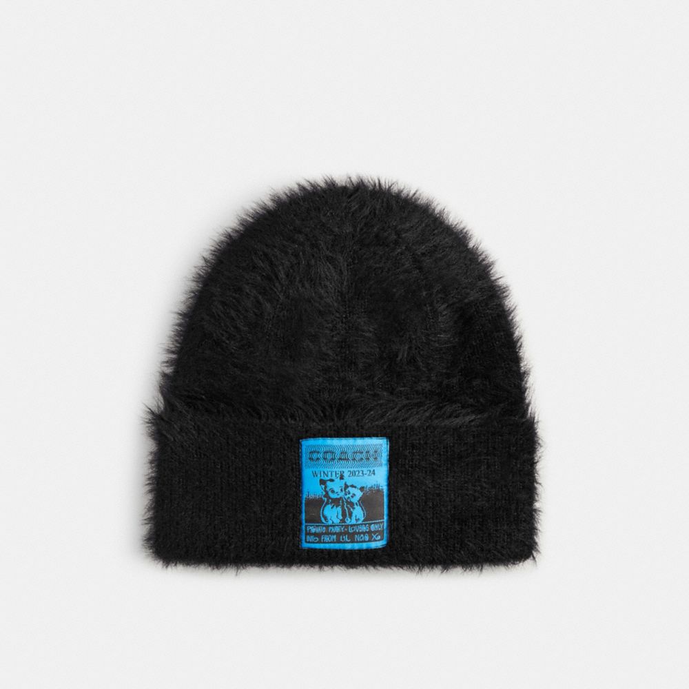 Coach The Lil Nas X Drop Beanie Black | COH867036