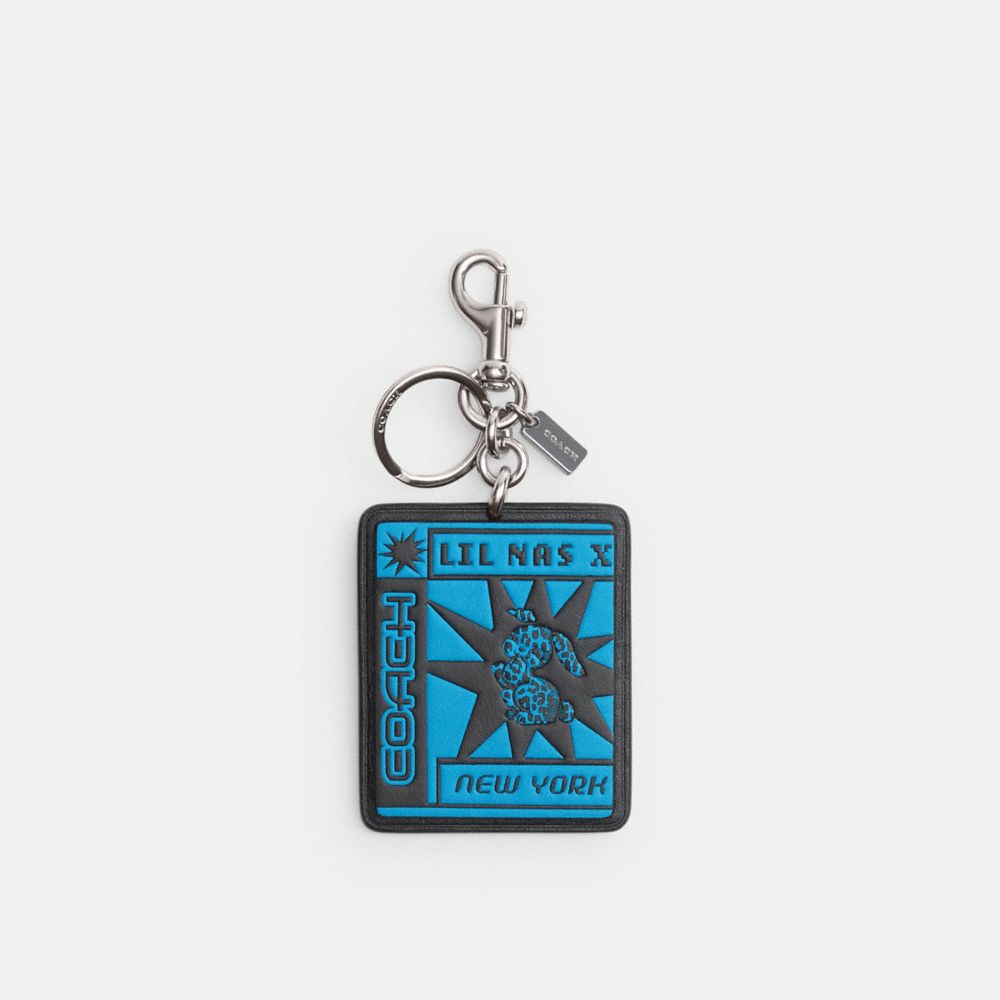 Coach The Lil Nas X Drop Bunny Bag Charm Silver/Montero Blue | COH866454