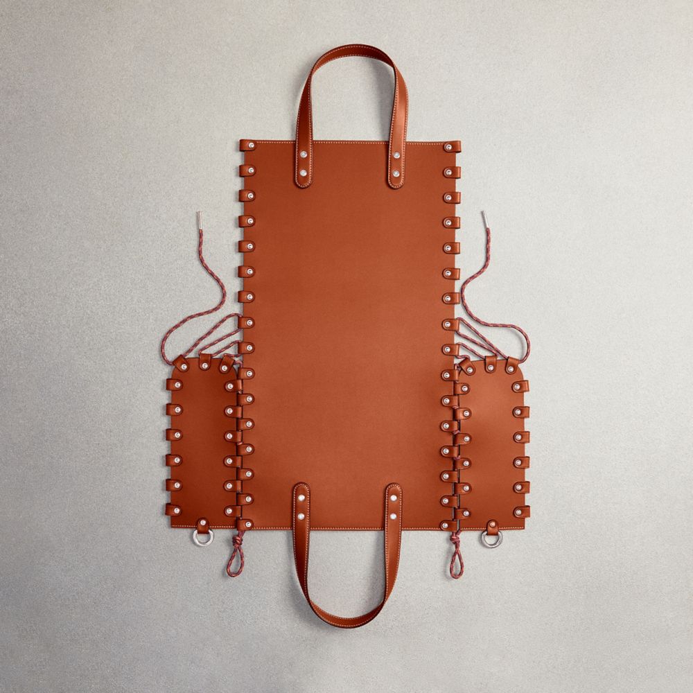 Coach The Re Laceable Tote: Large Coachtopia Leather/Burnished Amber | COH865014