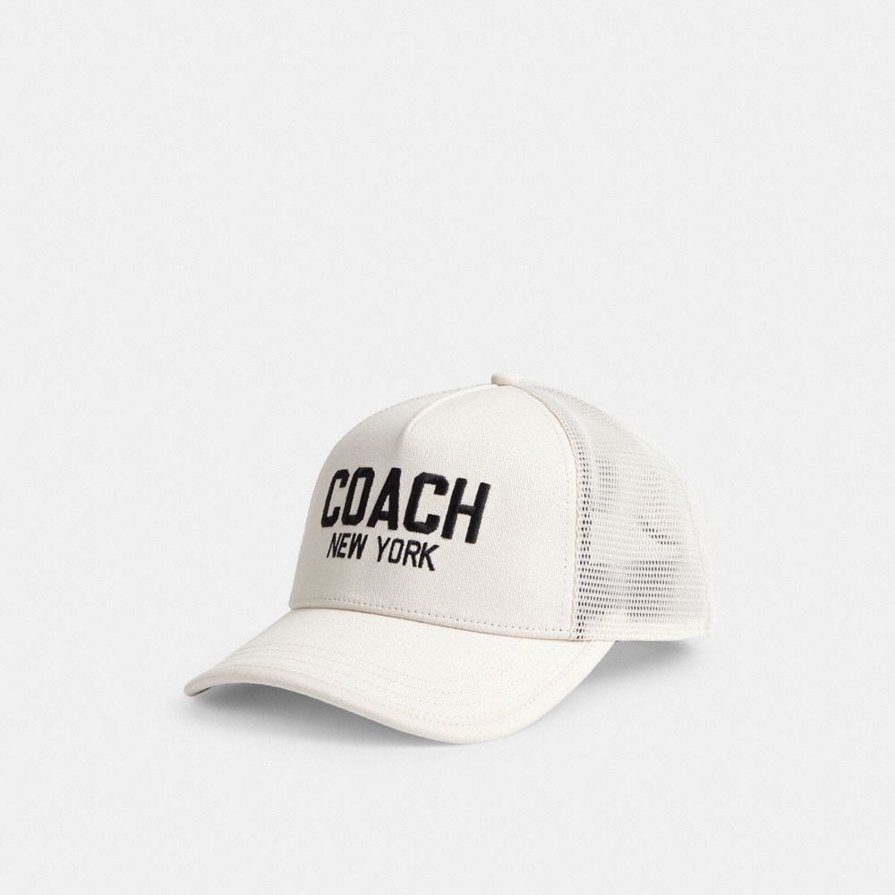 Coach Trucker Hat Chalk | COH867035
