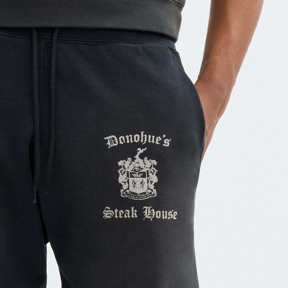 Coach Vintage Pull On Joggers Black | COH866947