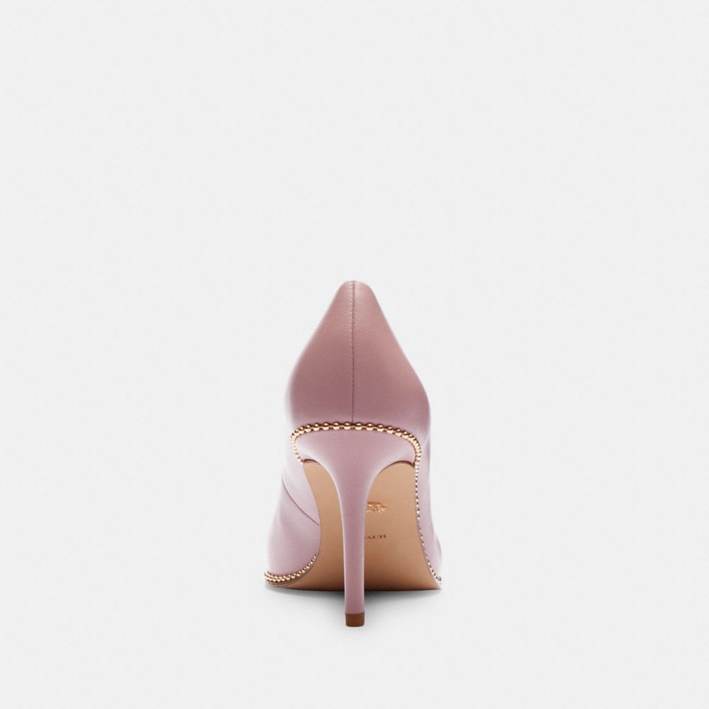 Coach Waverly Pump Leather/Light Rose | COH865726