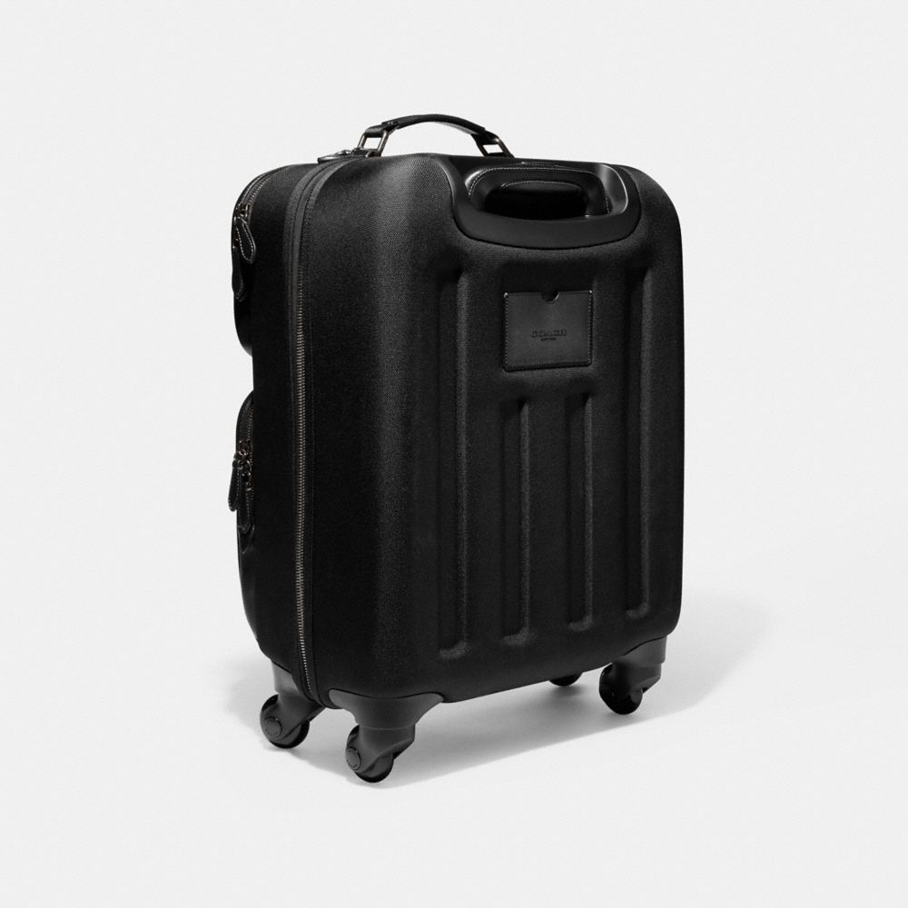 Coach Wheeled Carry On In Signature Canvas Charcoal | COH866650