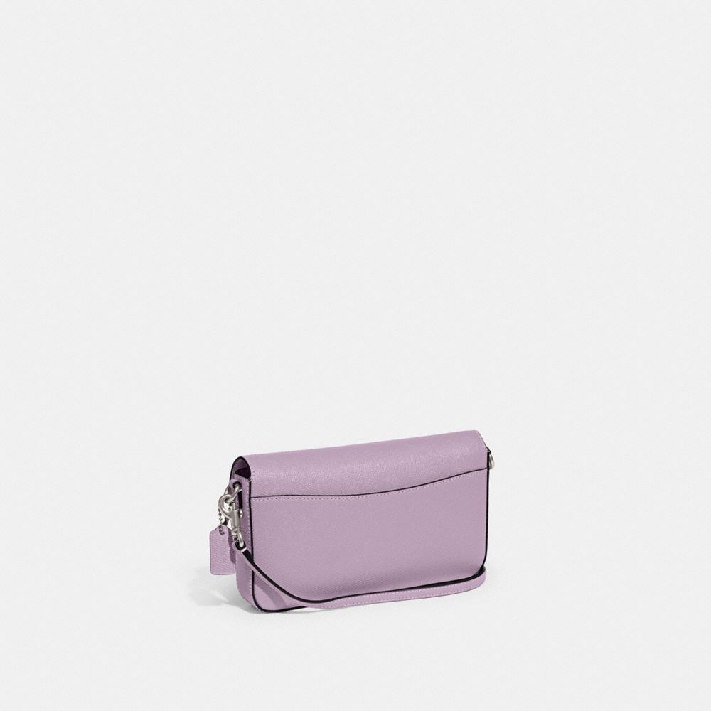 Coach Wyn Crossbody Bag Crossgrain Leather/Silver/Soft Purple | COH865217