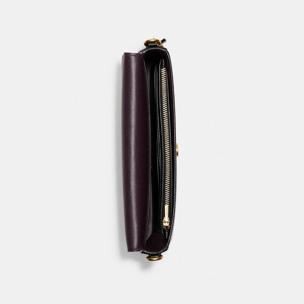 Coach Wyn Crossbody Bag Crossgrain Leather/Brass/Black | COH865504